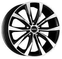 Легкові шини Mak Wolf W7,5 R18 PCD5x114,3 ET45 DIA67.1 Black mirror