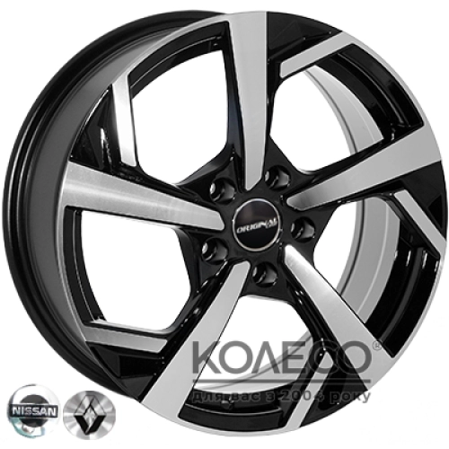 ZW 6360 W7 R17 PCD5x114.3 ET40 DIA66.1 BP