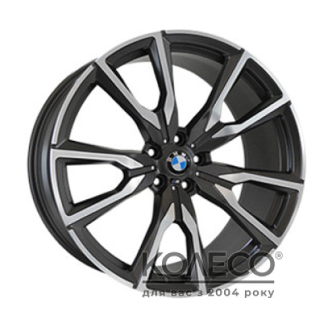 Replica BMW B989 W9.5 R21 PCD5x112 ET36 DIA66.6 Satin