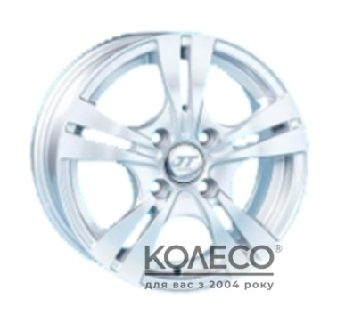 JT 2805 W5.5 R13 PCD4x98 ET35 DIA58.6 silver