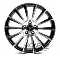 Диски Replica Mercedes MR866 W9.5 R19 PCD5x112 ET38 DIA66.6 BKF