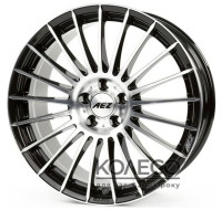 Диски Aez Valencia W8 R17 PCD5x120 ET30 DIA72.6 BM