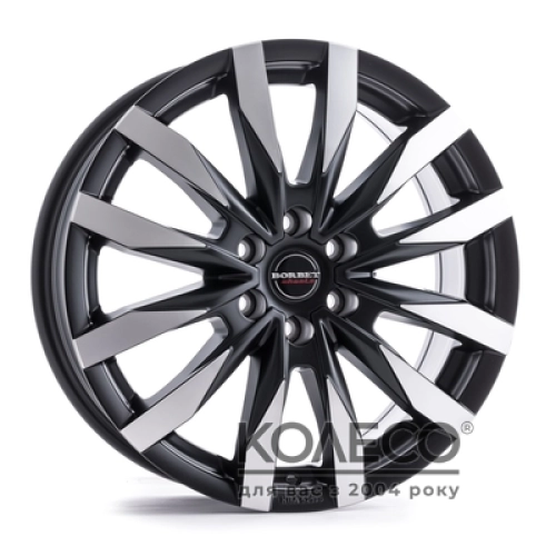 Borbet CW6 W7.5 R18 PCD6x114.3 ET40 DIA66.1 matt black polished