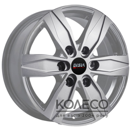 Disla Vanline 6 W7 R16 PCD6x130 ET55 DIA84.1 silver