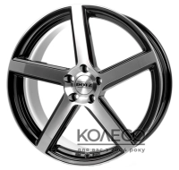 Диски Dotz CP5 W7 R17 PCD5x112 ET45 DIA70.1 black polished