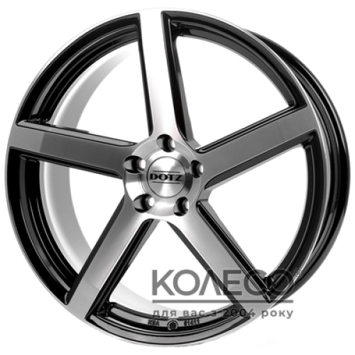 Dotz CP5 W7 R17 PCD5x112 ET45 DIA70.1 black polished