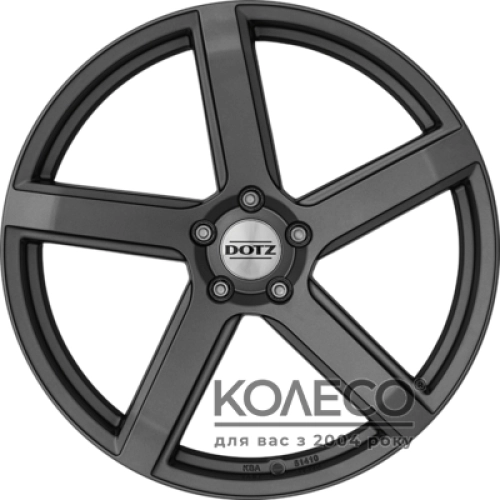 Dotz CP5 W8.5 R19 PCD5x114.3 ET34 DIA71.6 matt graphite