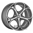 MSW 82 W8 R18 PCD5x108 ET50 DIA63.4 matt gun metal full polished
