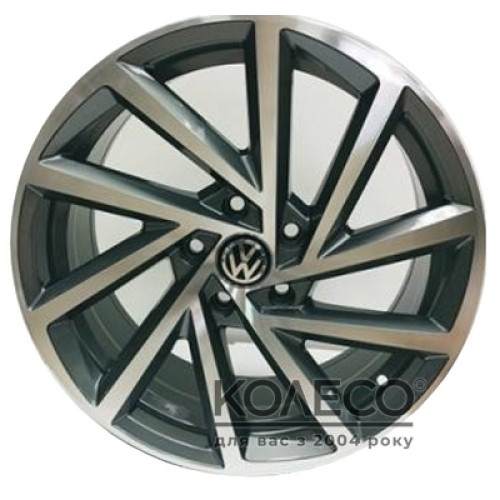 Replica Volkswagen (CT1108) W7.5 R17 PCD5x112 ET40 DIA66.6 GMF