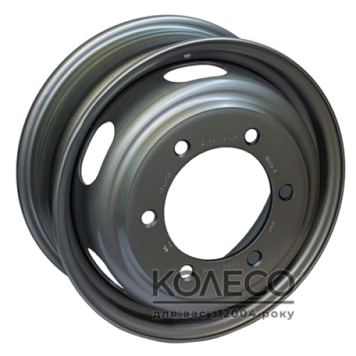 ALST (KFZ) 9471 W6 R16 PCD6x205 ET132 DIA161 silver
