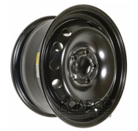 Диски Renault OEM 150191 W6 R15 PCD5x114.3 ET39 DIA60.1 Black