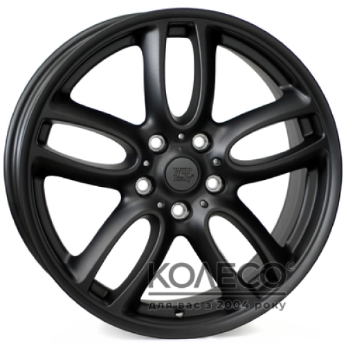 WSP Italy Mini (W1654) Amstel W7.5 R19 PCD5x120 ET52 DIA72.6 dull black
