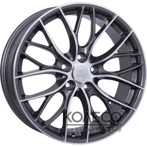 WSP Italy BMW (W678) Main W8 R19 PCD5x120 ET52 DIA72.6 anthracite polished