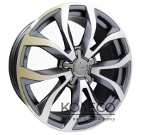 Диски Replica Audi (CT1377) W7.5 R17 PCD5x112 ET40 DIA57.1 GMF