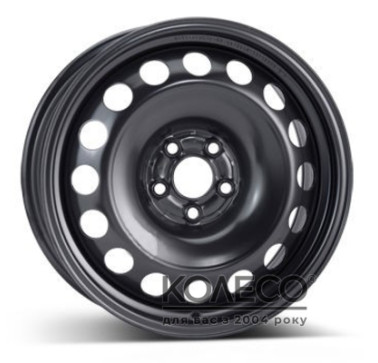 ALST (KFZ) 9680 Volkswagen W6.5 R16 PCD5x100 ET42 DIA57 Black