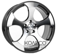 Диски Finest13 FN2 W8.5 R19 PCD5x112 ET45 DIA72.6 Dark GMP