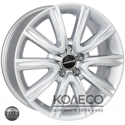 ZF TL0313 W8 R18 PCD5x112 ET39 DIA66.6 silver