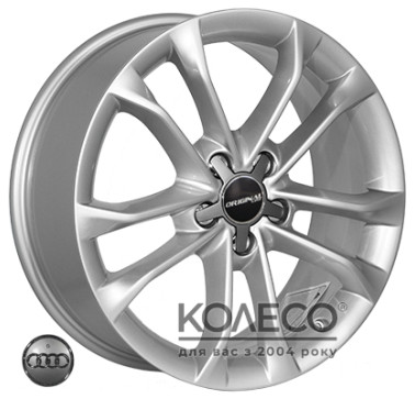 ZF TL0420 W7 R18 PCD5x112 ET43 DIA57.1 silver