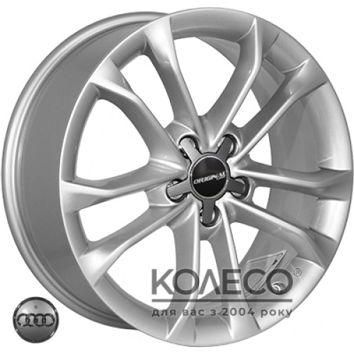 ZF TL0420 W7 R18 PCD5x112 ET43 DIA57.1 silver