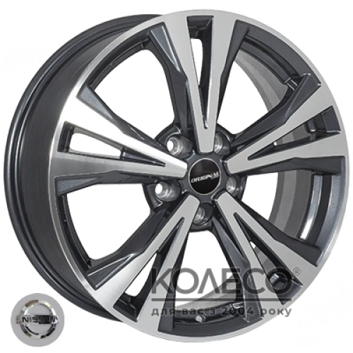 ZF TL5680 W7 R18 PCD5x114.3 ET45 DIA66.1 BlackGMF