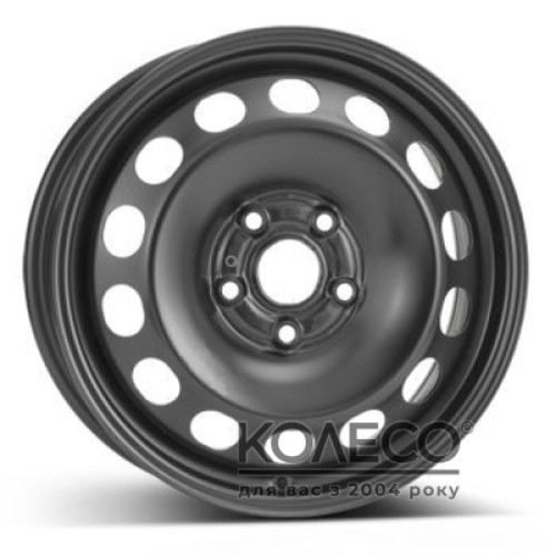 ALST (KFZ) 9915 Volkswagen W6.5 R16 PCD5x112 ET50 DIA57.1 Black