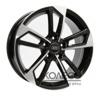 Диски Replica Audi RB84 W8.5 R18 PCD5x112 ET28 DIA66.6 BMF