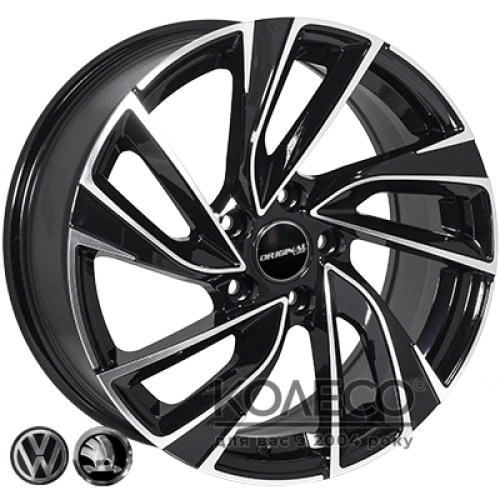 Zorat Wheels BK5772 W6.5 R15 PCD5x108 ET37 DIA65.1 BP