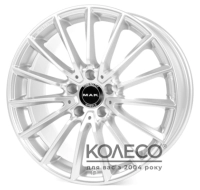 Диски Mak Komet W7.5 R17 PCD5x112 ET40 DIA66.6 silver