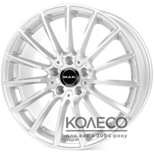 Mak Komet W7.5 R17 PCD5x112 ET40 DIA66.6 silver
