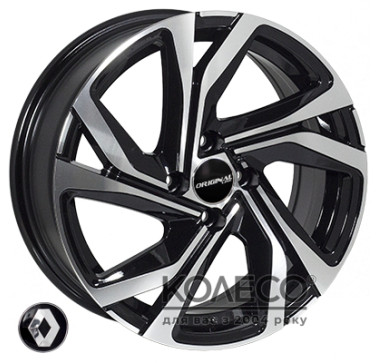 Zorat Wheels BK5762 W6.5 R16 PCD4x100 ET37 DIA60.1 BP