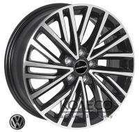 Диски ZF TL1455NW W5.5 R14 PCD5x100 ET38 DIA57.1 BMF