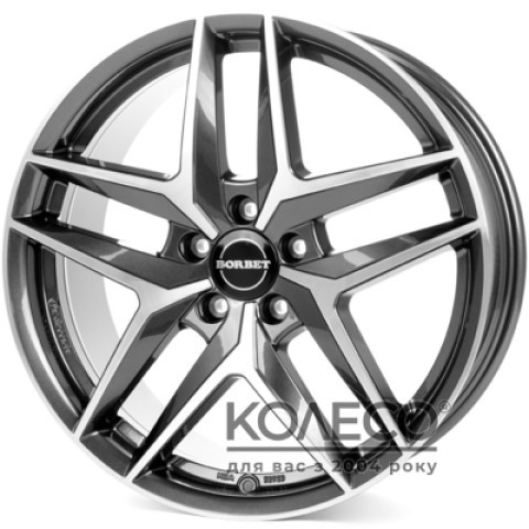 Borbet Z W8 R19 PCD5x112 ET44 DIA57.1 APG