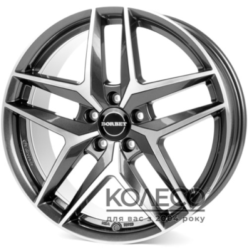 Borbet Z W8 R19 PCD5x112 ET44 DIA57.1 APG