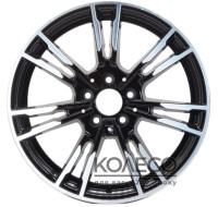 Диски Replica B7065 W9.5 R19 PCD5x120 ET35 DIA72.6 BKF