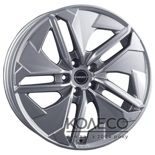 Borbet TX W9 R20 PCD5x112 ET35 DIA66.5 gloss metal grey
