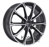 Диски Mak DaVinci W6.5 R16 PCD5x114.3 ET50 DIA67.1 black mirror