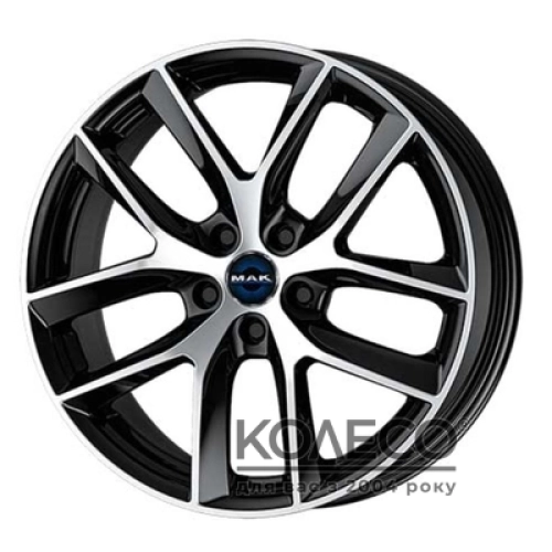 Mak Voltage W8.5 R19 PCD5x114.3 ET40 DIA64.1 black mirror