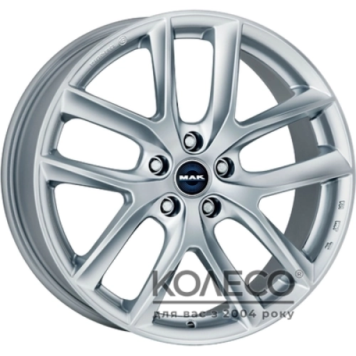 Mak Voltage W8.5 R18 PCD5x114.3 ET40 DIA64.1 silver