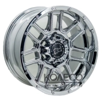 Диски GT LGS22 W8 R15 PCD6x139.7 ET-10 DIA110.5 Chrom