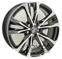 Диски Replica Toyota GT 166148 W6.5 R16 PCD5x100 ET39 DIA54.1 MB