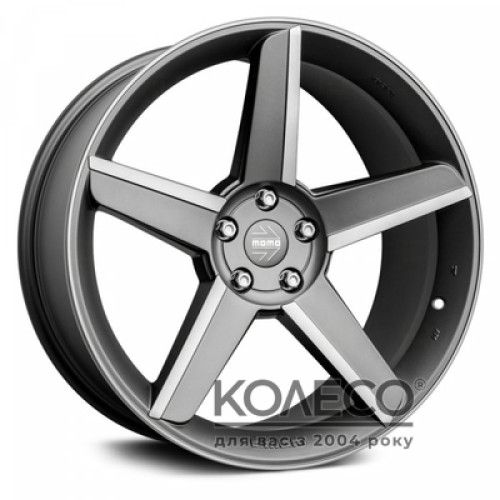 Momo Stealth W8.5 R20 PCD5x112 ET35 DIA79.6 anthracite polished