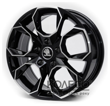 Replica Skoda RS8 W7 R17 PCD5x112 ET49 BMF