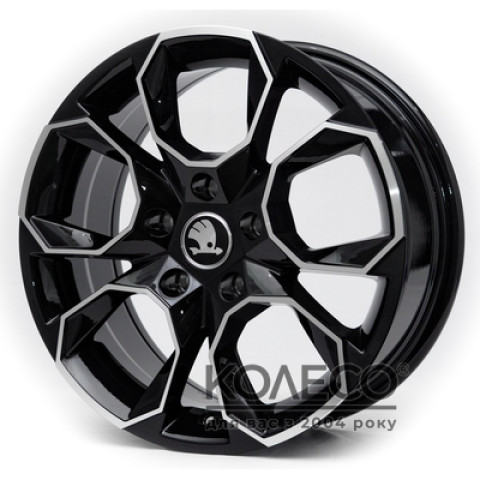 Replica Skoda RS8 W7 R17 PCD5x112 ET49 BMF