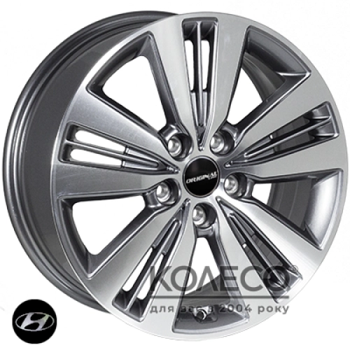 JH HP442 W7 R17 PCD5x114.3 ET51 DIA67.1 GMF