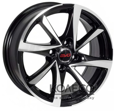Zorat Wheels BK575 W6.5 R15 PCD4x100 ET35 DIA60.1 MCB