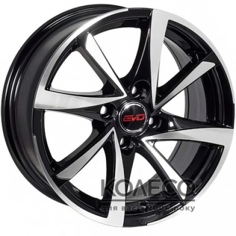 Zorat Wheels BK575 W6.5 R15 PCD4x100 ET35 DIA60.1 MCB