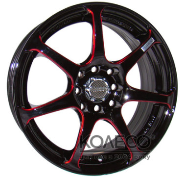 Kyowa Racing KR-213 W6.5 R15 PCD5x112 ET38 DIA73.1 BKVR