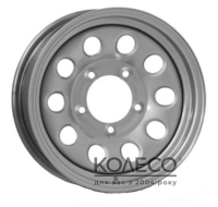Диски ALST (KFZ) 4865 W5.5 R15 PCD5x139.7 ET5 DIA108.1 silver