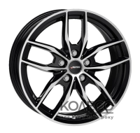 Диски Autec Bavaris W7.5 R17 PCD5x112 ET30 DIA66.6 black polished
