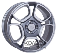 Диски WSP Italy Fiat (W157) Forio W7 R17 PCD4x100 ET37 DIA56.6 anthracite polished